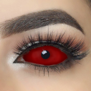 Halloween 22mm Red Sclera Colored Contact Lenses