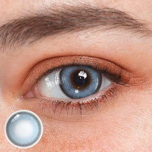 Adelina Blue Prescription Colored Contact Lenses