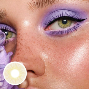 Cherry  Lumirere Brown Colored Contact Lenses