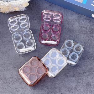 Minimalist Colored Contact Lens Case