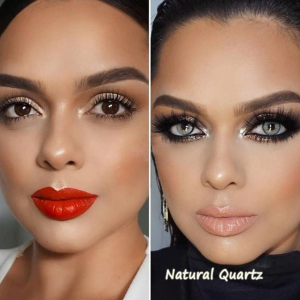 Natural Colors QUARTZO Gray Colored Contact Lenses