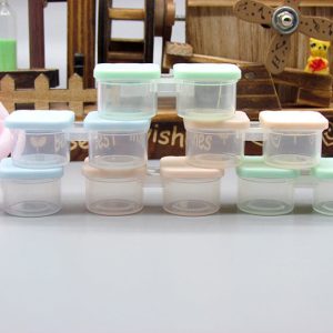 Portable Press Colored Contact Lens Case